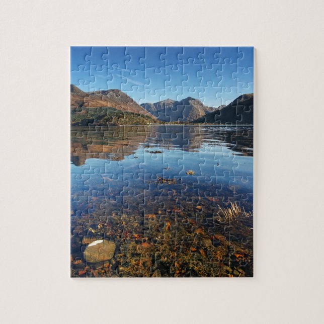 Glencoe und Ballachulish, Schottland Puzzle (Vertikal)