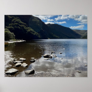 Glendalaugh Lakes Landkreis Wicklow Irland Europe Poster