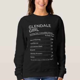 Glendale Girl Funny Arizona Heimat Sweatshirt