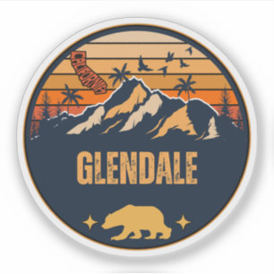 Glendale, Kalifornien Aufkleber