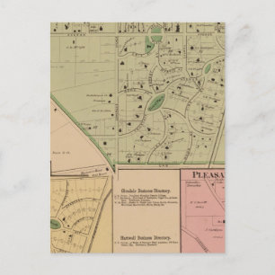 Glendale, Ohio Postkarte