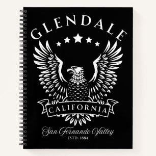 Glendale San Fernando Tal Vintag Notizbuch