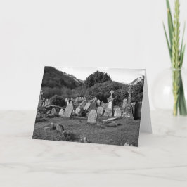 Glendalough Friedhof Karte