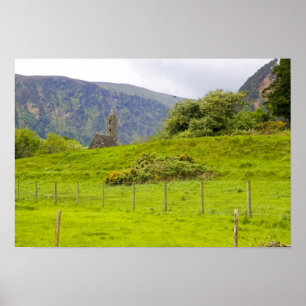 Glendalough, Irland. Glendalough ist Poster
