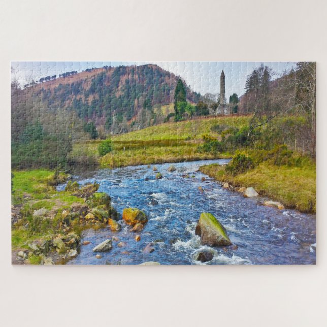 Glendalough Wicklow Irland Puzzle (Horizontal)