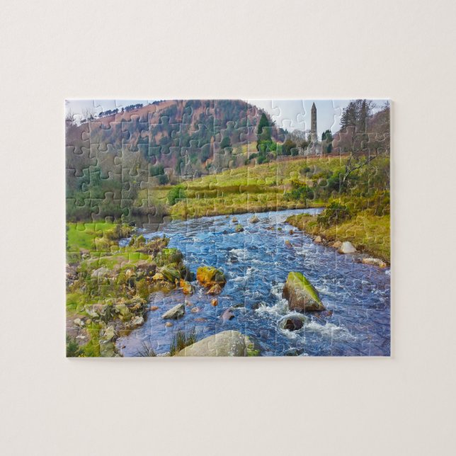 Glendalough Wicklow Irland Puzzle (Horizontal)