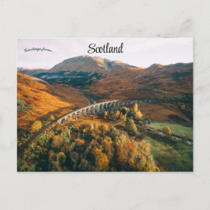 Glenfinnan Viaduct A830 Rd Glenfinnan Schottland Postkarte