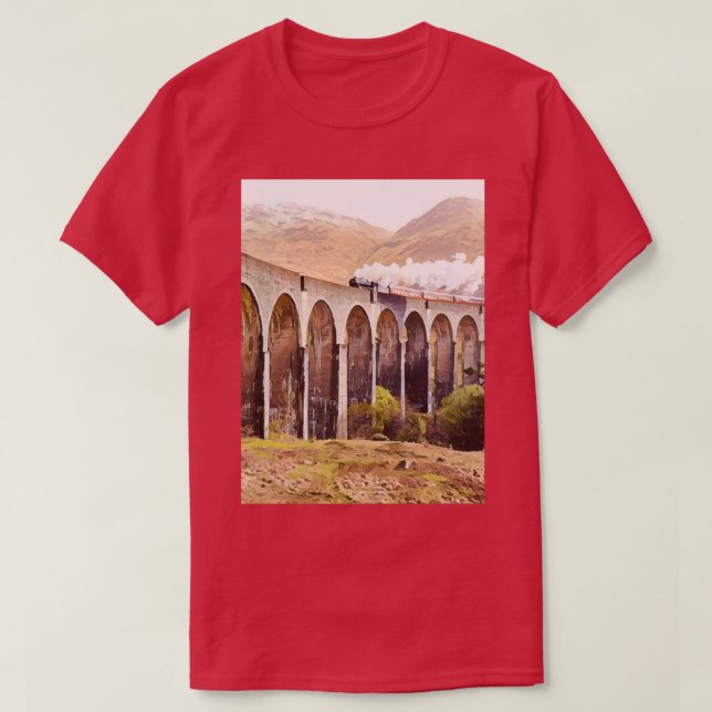 Glenfinnan Viaduct T-Shirt (Design vorne)