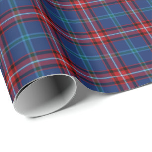 Glenn Clan Tartan Kariertes Muster Geschenkpapier