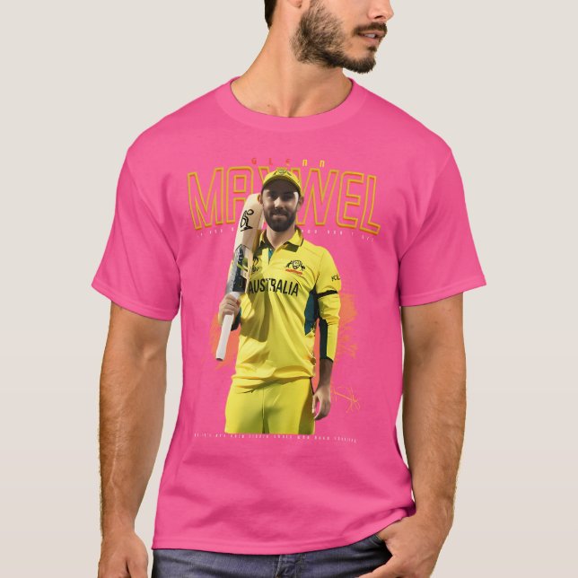 Glenn Maxwel T-Shirt (Vorderseite)