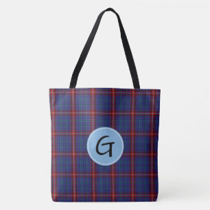Glenn Tartan Kariert Tote Bag