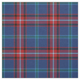 Glenn Tartan Pattern Blue Irish Kariert Stoff