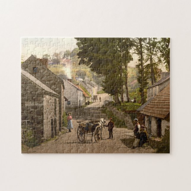 Glenoe Dorf, Landkreis Antrim, Nordirland Puzzle (Horizontal)