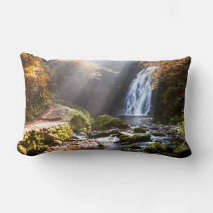Glenoe Waterfall Landkreis Antrim, Nordirland Lendenkissen