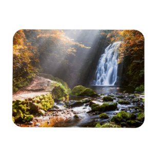 Glenoe Waterfall   Landkreis Antrim, Nordirland Magnet