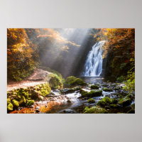 Glenoe Waterfall | Landkreis Antrim, Nordirland