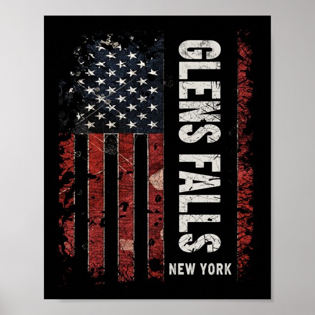 Glens Falls New York Poster (Vorne)