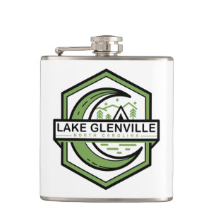 GLENVILLE-Mond-Hexa Flachmann