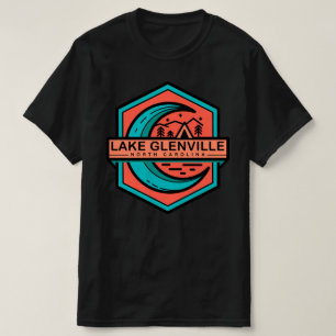 Glenville North Carolina Moon Glenville T-Shirt