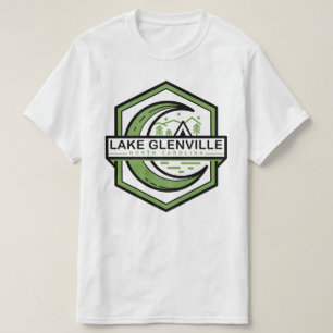 Glenville North Carolina Moon Glenville T-Shirt