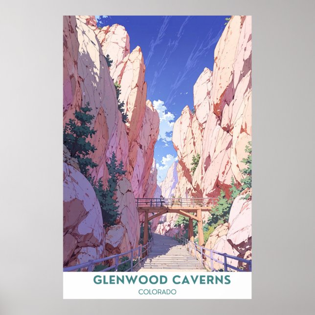 Glenwood Caverns Adventure Park - Colorado Poster (Vorne)