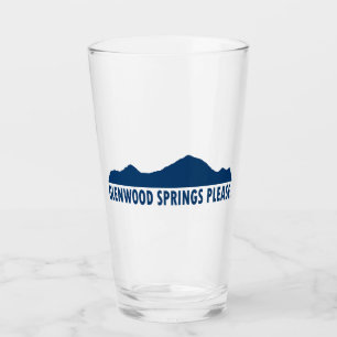 Glenwood Springs Colorado Bitte Glas