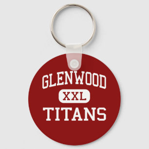 Glenwood - Titans - High School - Chatham Illinois Schlüsselanhänger