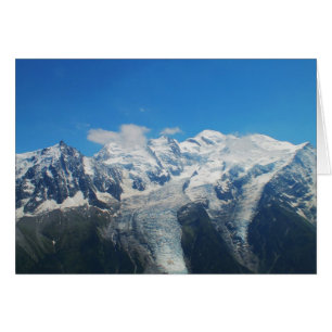 Gletscher auf dem Mont Blanc