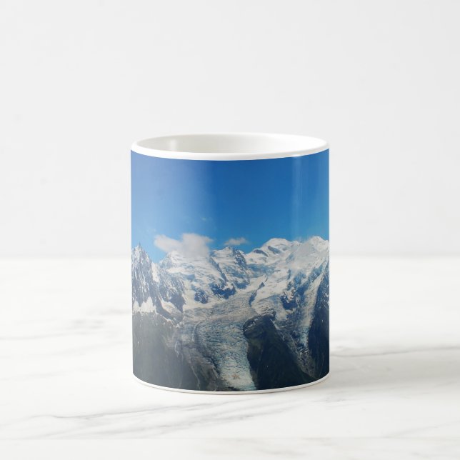Gletscher auf dem Mont Blanc Kaffeetasse (Mittel)