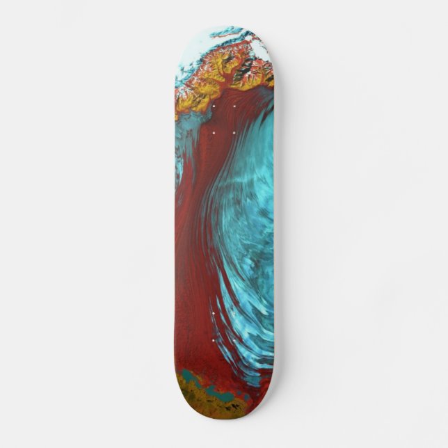 Gletscher<br>Skateboard Skateboard (Vorderseite)