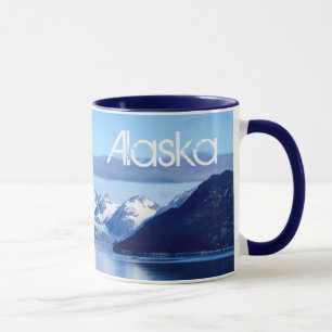 Gletscher-Bucht-Foto-Tasse Tasse