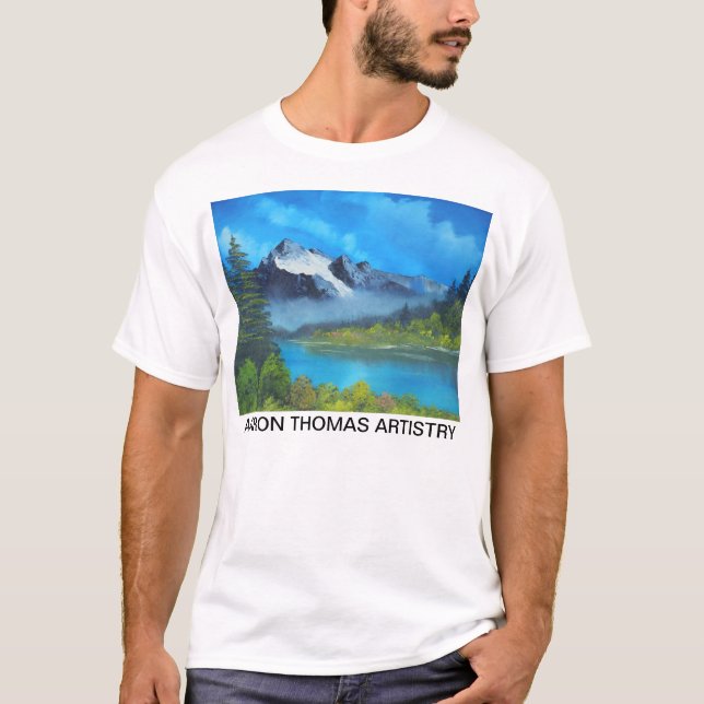 Gletscher-Bucht-T - Shirt (Vorderseite)