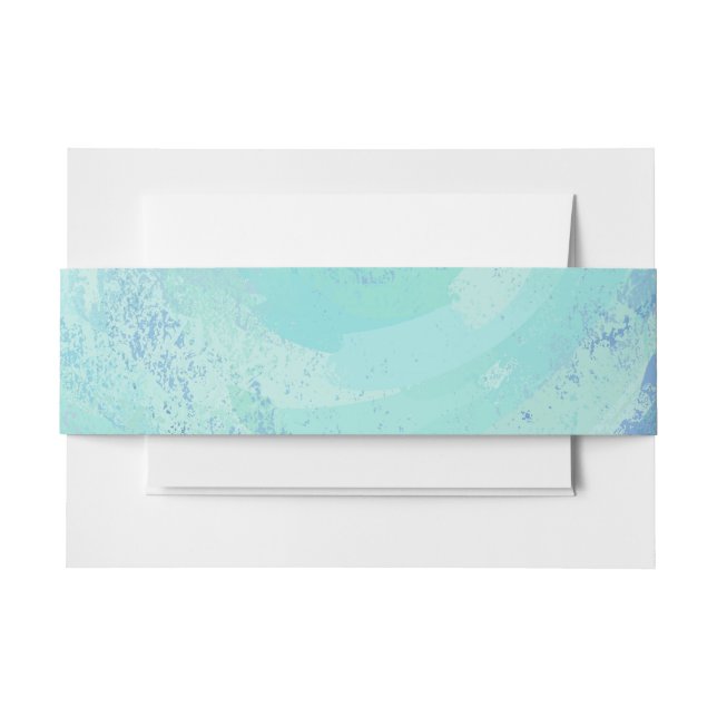 Gletscher Einladungsbanderole (Vorderseite Beispiel)