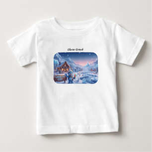 Gletscher Grinch Land der Eis Magischer Winter Kle Baby T-shirt