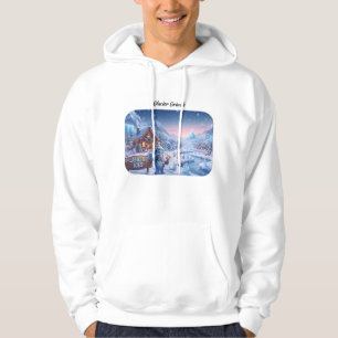 Gletscher Grinch Land der Eises Magischer Winter H Hoodie