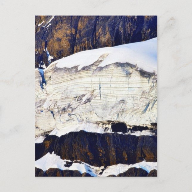 Gletscher in Banff Canada Postkarte (Vorderseite)