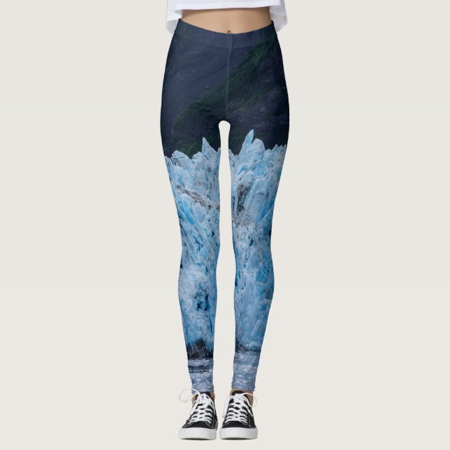 Gletscher in Prince William Sound Leggings (Vorderseite)