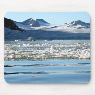 Gletscher in Svalbard Mousepad