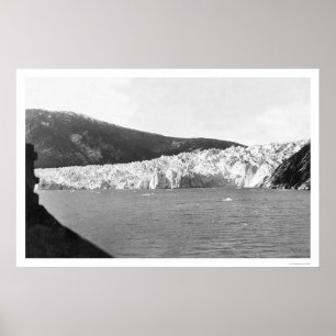 Gletscher Juneau Alaska 1905 Poster