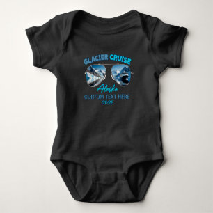 Gletscher-Kreuzfahrt Alaska Skandinavische Eisberg Baby Strampler