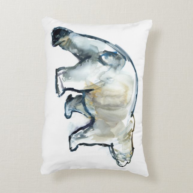 Gletscher-Minze Zierkissen (Rückseite(Vertikal))