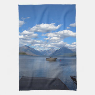 Gletscher-Nationalpark Fotografie. Handtuch
