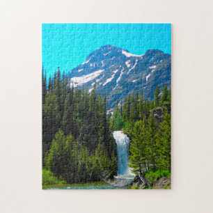 Gletscher-Nationalpark Puzzle
