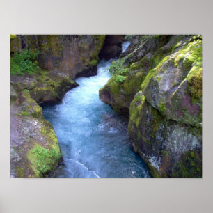 Gletscher-Park Poster