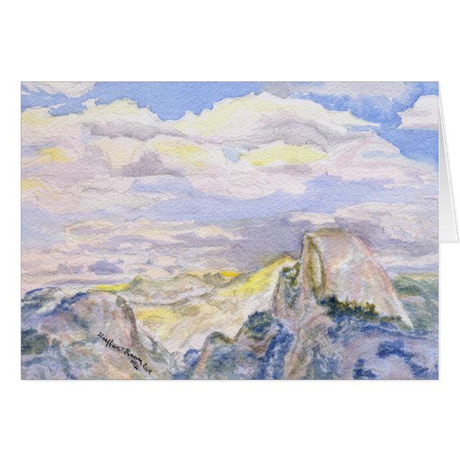 Gletscher Point im Winter, Nationalpark Yosemite (Vorderseite (Horizontal))