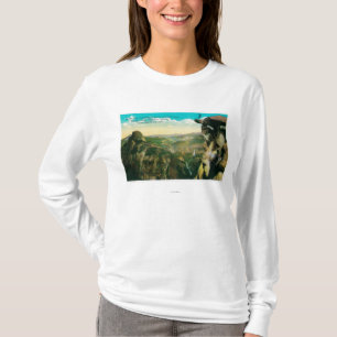 Gletscher-Punkt, halbe Haube und Yosemite-Tal T-Shirt