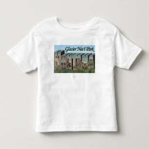 Gletscher-staatlicher Wald, Montana Kleinkind T-shirt
