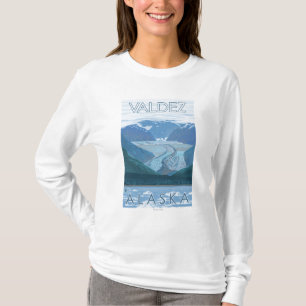 Gletscher-Szene - Valdez, Alaska T-Shirt