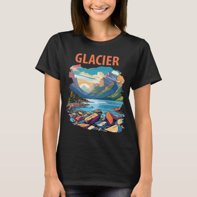 Gletscher T-Shirt (Vorderseite)
