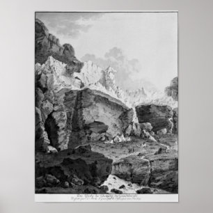 Gletscher von Grindelwald Poster